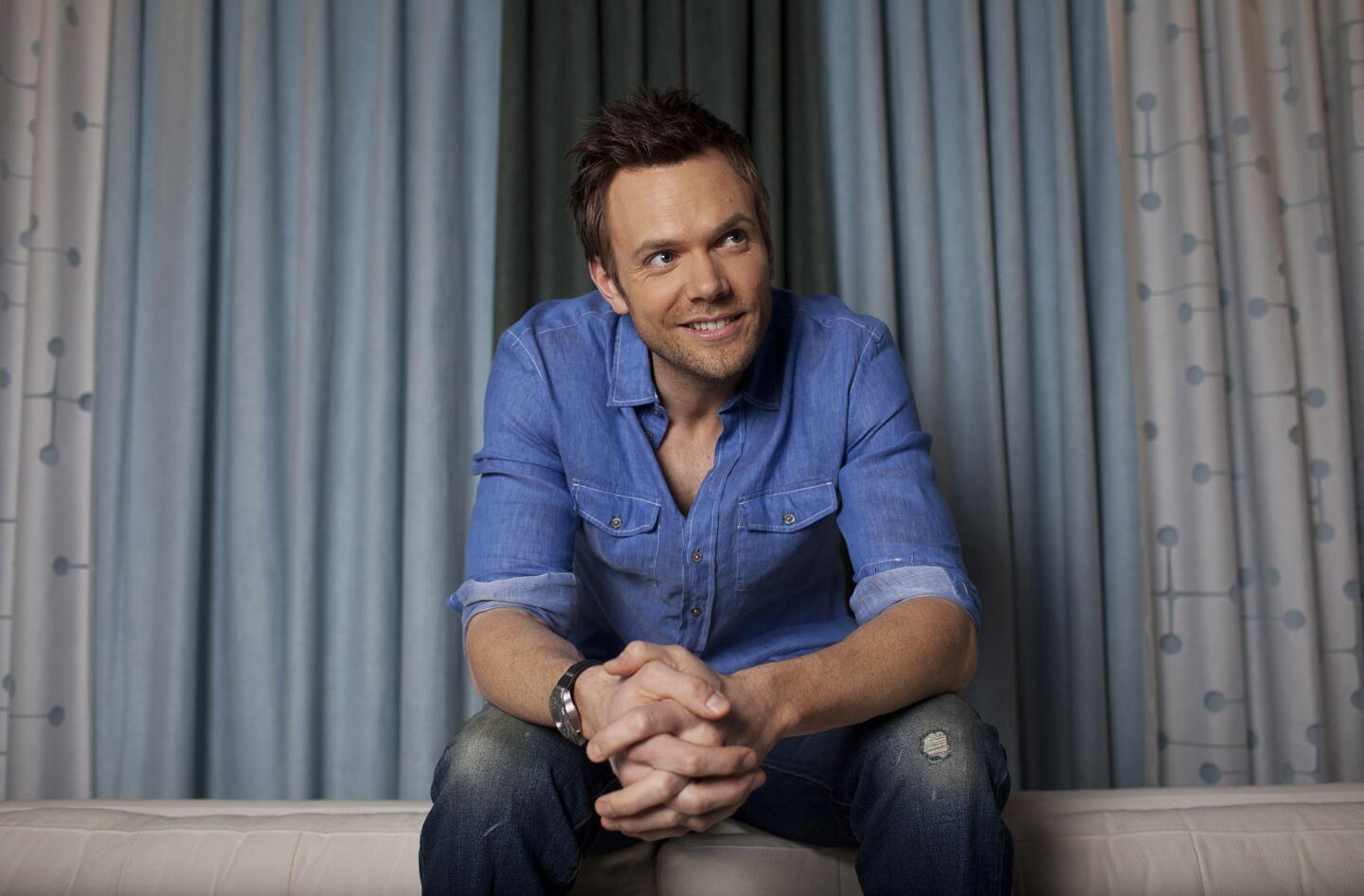 Joel McHale this year is nominated for a short-format live-action entertainment program Emmy Award for E!'s "The Soup."