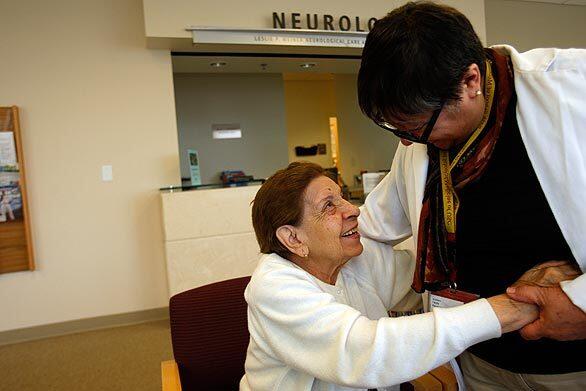 Adriana Trevino with Dr. Sonia Pawluczyk