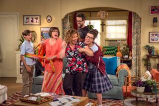 Justina Machado, third from left, joins the ranks of beloved TV moms with her role in "One Day at a Time."