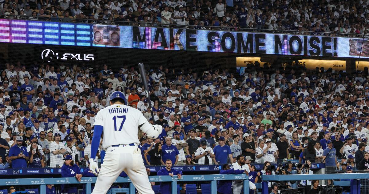 Letters to Sports: They need to turn it down at Dodger Stadium