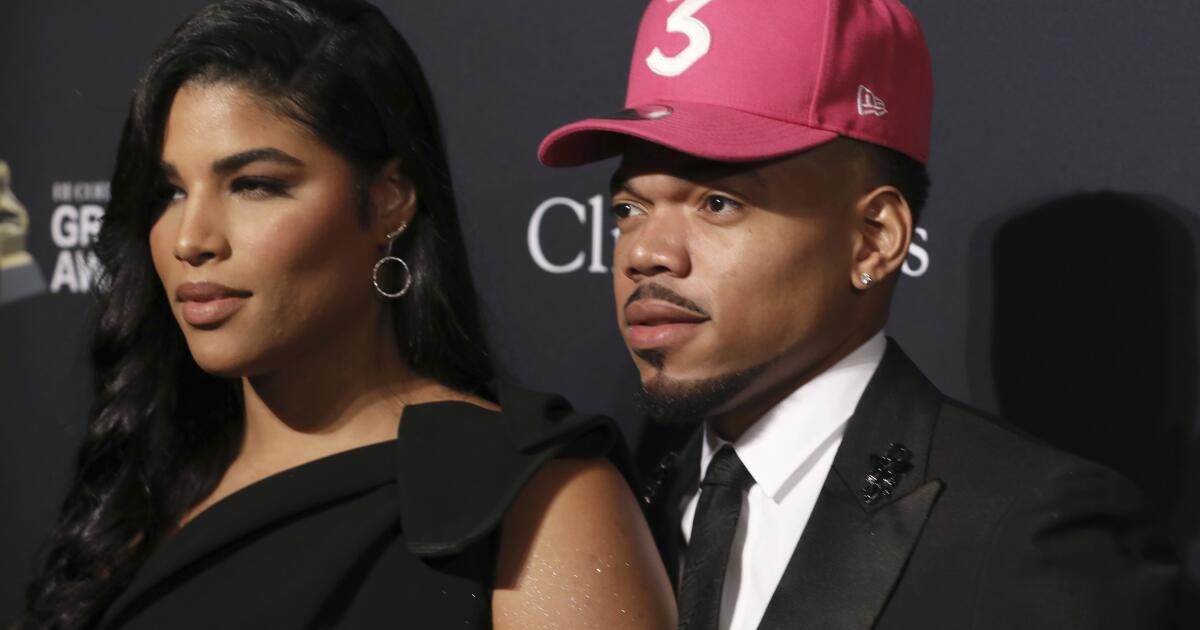 Chance the Rapper and wife Kirsten Corley announce divorce - Los ...