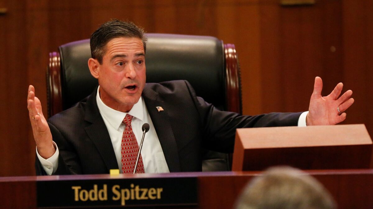 An investigator with the Orange County district attorney's office was unable to confirm several allegations in a probe of Supervisor Todd Spitzer.