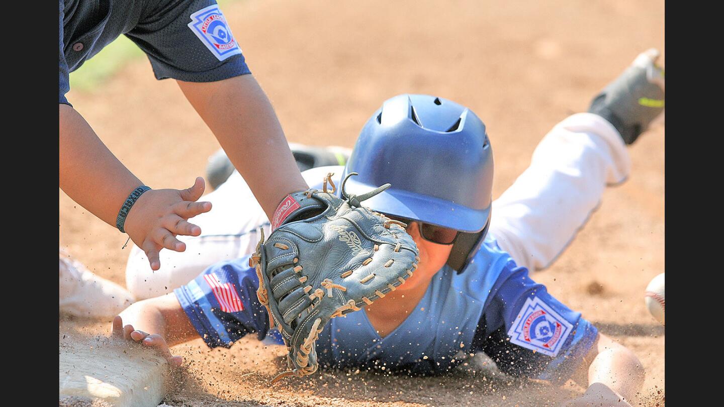 Photo Gallery: Crescenta Valley 11-year-old majors beats Vaqueros in District 16 Little League championship