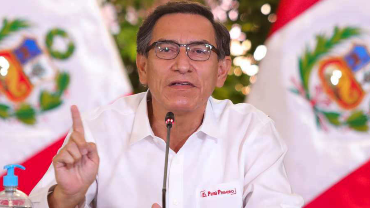 El presidente peruano, Martín Vizcarra