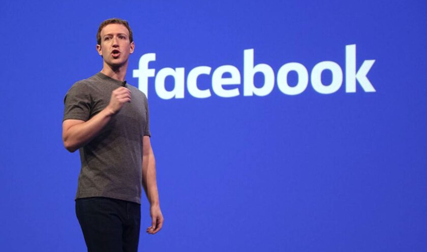 Facebook Chief Executive Mark Zuckerberg.