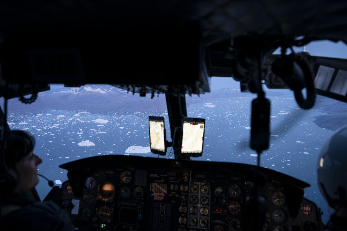 Greenland glaciers