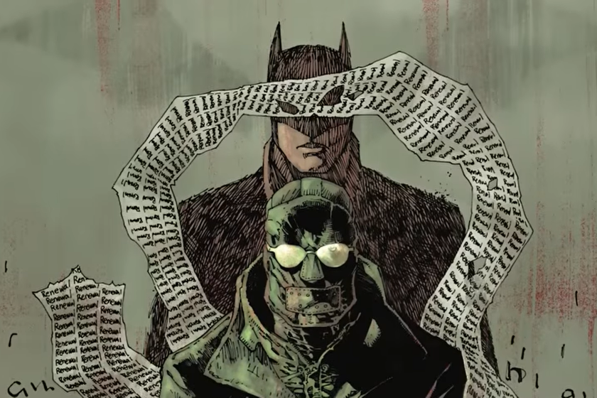 An image from "The Riddler: Year One" hardcover compilation.