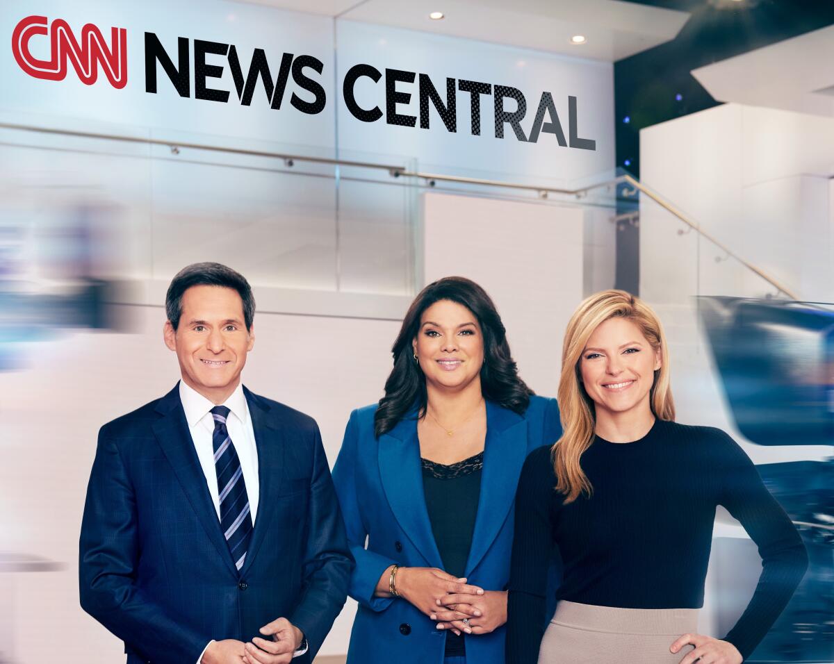 John Berman, Sara Sidner and Kate Bolduan will oversee "CNN News Central."