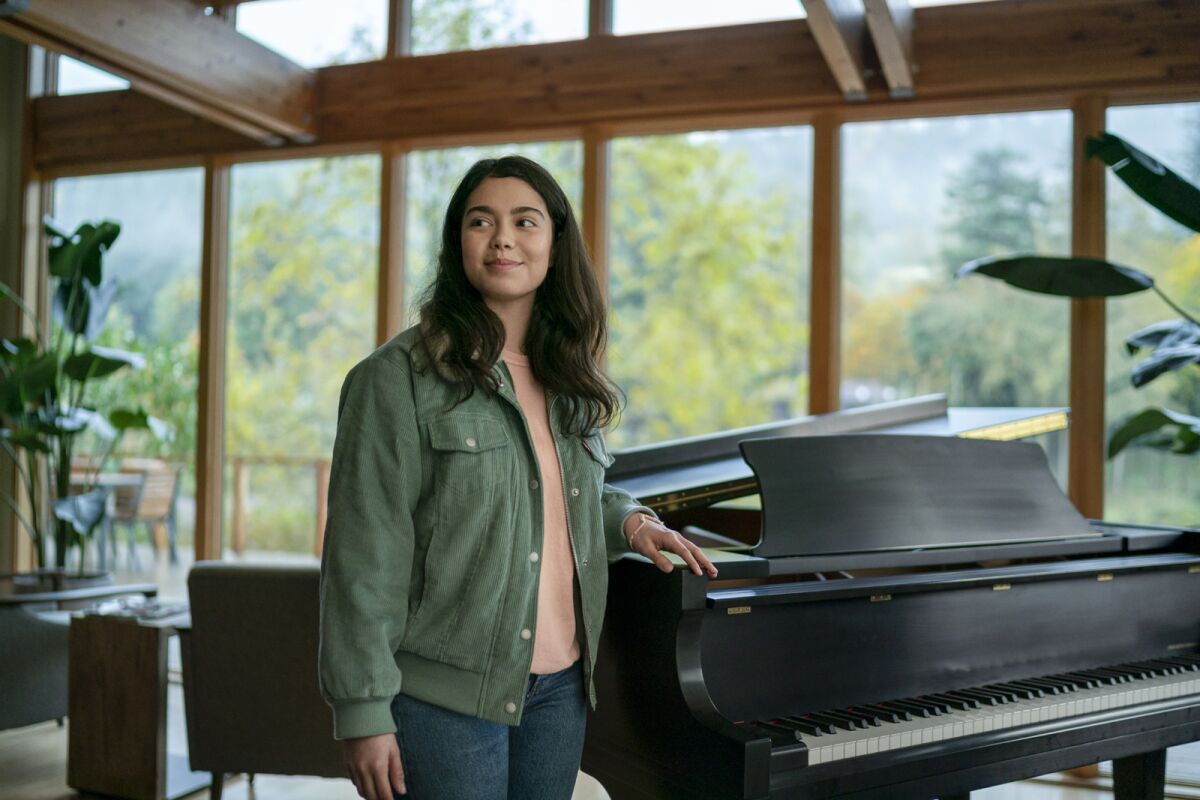 Auli’i Cravalho in the movie "All Together Now."