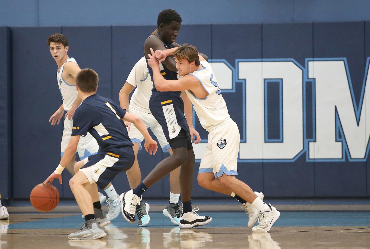 Photo Gallery: Corona del Mar vs. Crean Lutheran in boys’ basketball