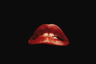 The famous lips of "The Rocky Horror Picture Show."