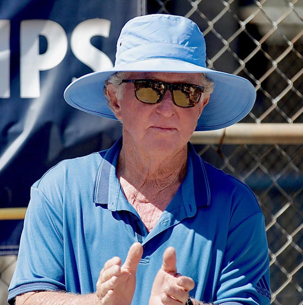 Legendary Palisades High School tennis coach Bud Kling lost his house in the Palisades fire.