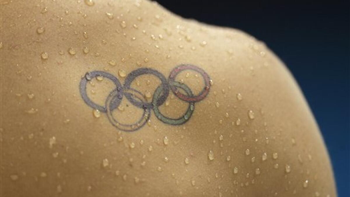 Olympic ink: Athletes show off their tats
