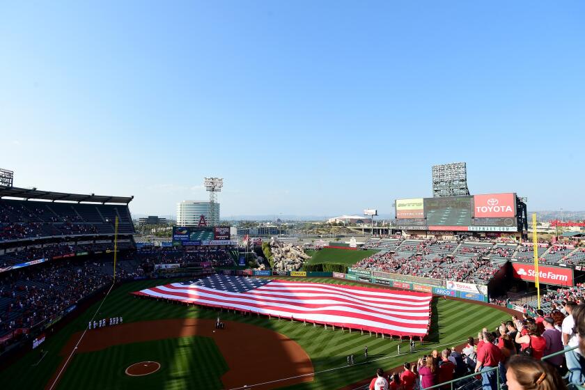 Angel Stadium is the fourth-oldest venue in the major leagues. It opened in 1966.