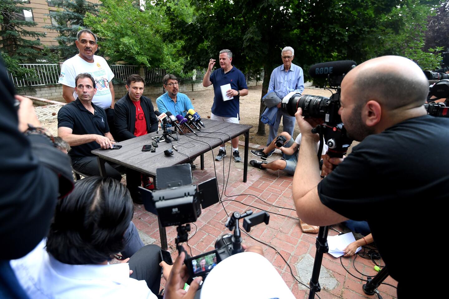 Gennady Golovkin Media Workout