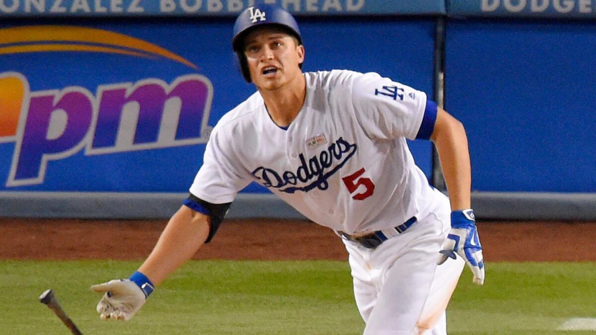 Corey Seager finished third in National League MVP voting last season.