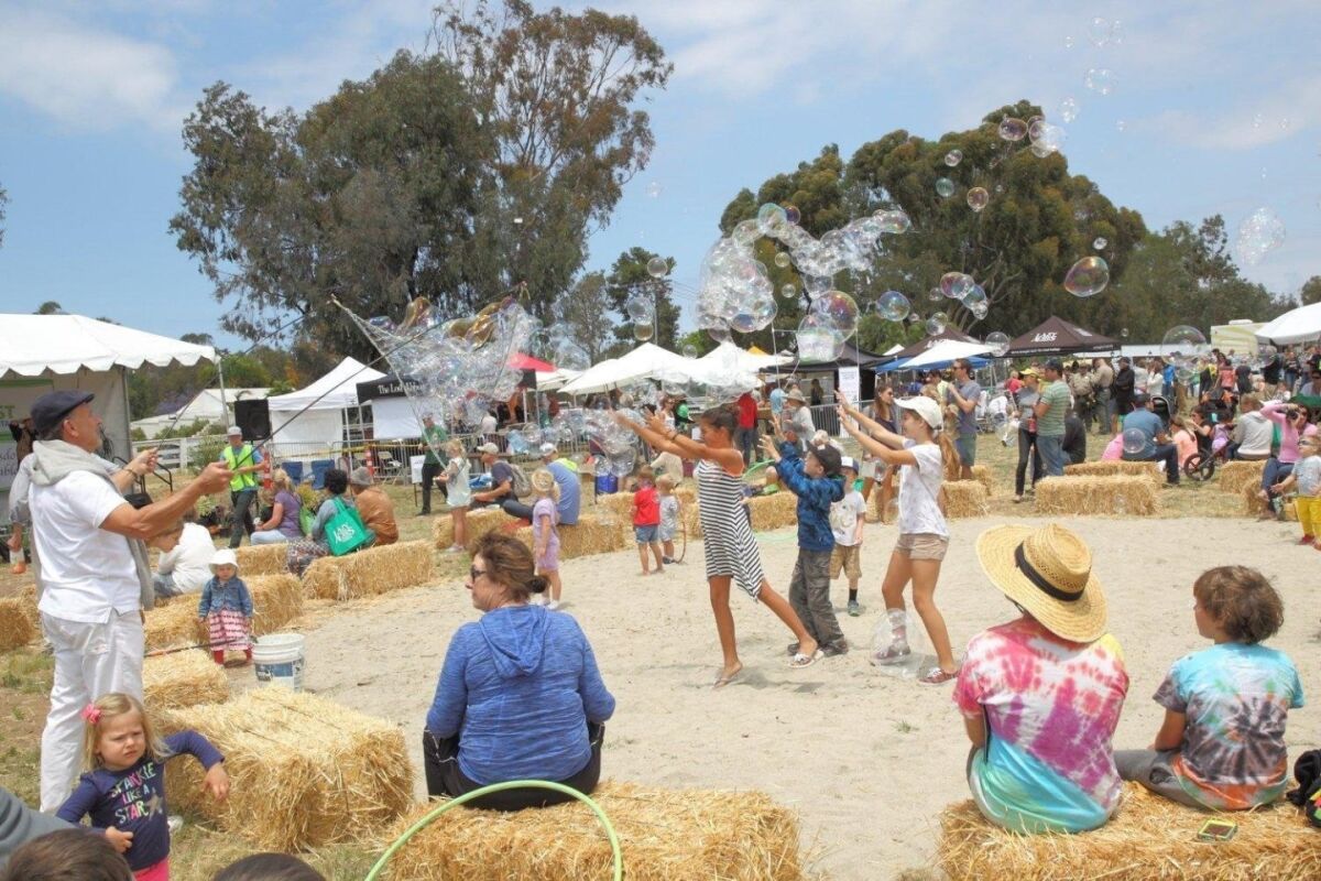 A past EcoFest in Encinitas.