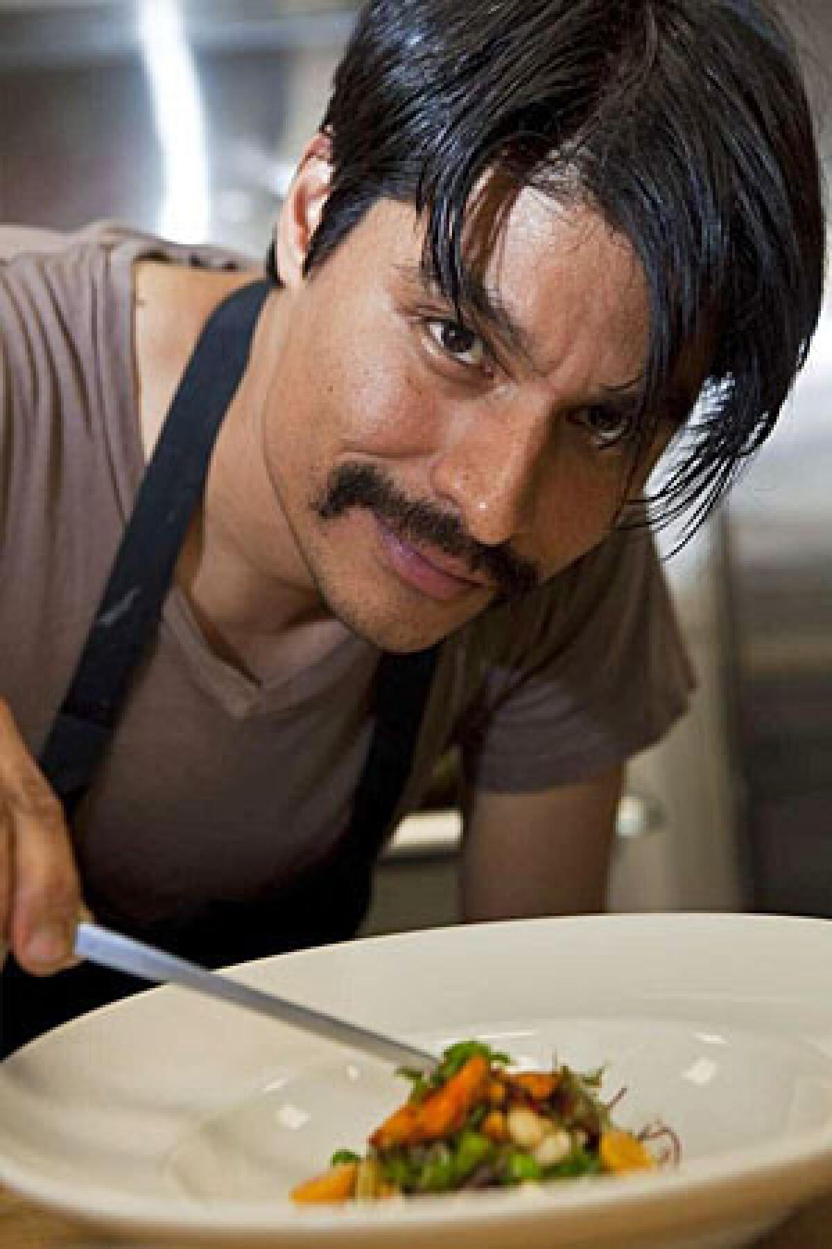 Mario Alberto is executive chef of Laurel Hardware in West Hollywood.