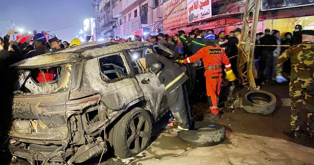 Une frappe de drone à Bagdad tue un commandant de milice de haut rang, selon des responsables