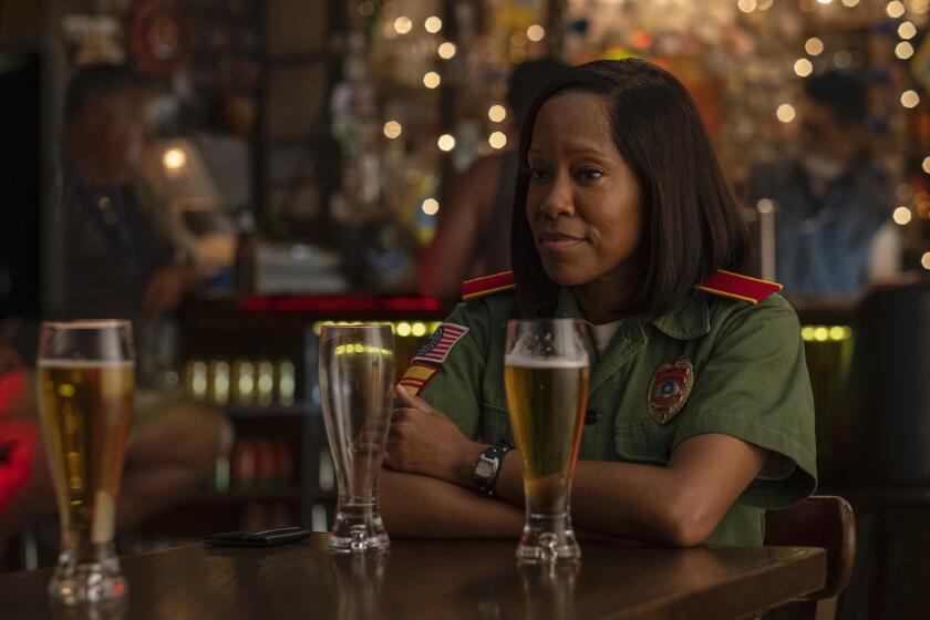 Regina King in a scene from “The Watchmen.” Credit: Mark Hill/HBO