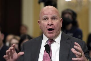 H.R. McMaster, former national security adviser to President Donald Trump, testifies during a hearing of a special House committee dedicated to countering China, on Capitol Hill, Tuesday, Feb. 28, 2023, in Washington. (AP Photo/Alex Brandon)