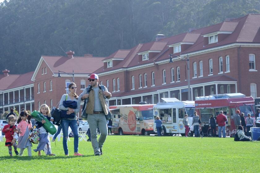 The Presidio, in San Francisco, has undergone steady improvements since the National Park Service took over the 1,491-acre site in 1994. Live music and food truck gatherings are often featured on the old parade grounds.