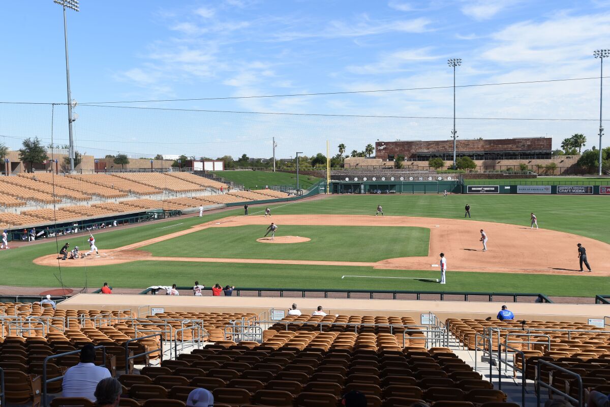 Camelback Ranch in Phoenix, the spring training home of the Dodgers and Chicago White Sox.
