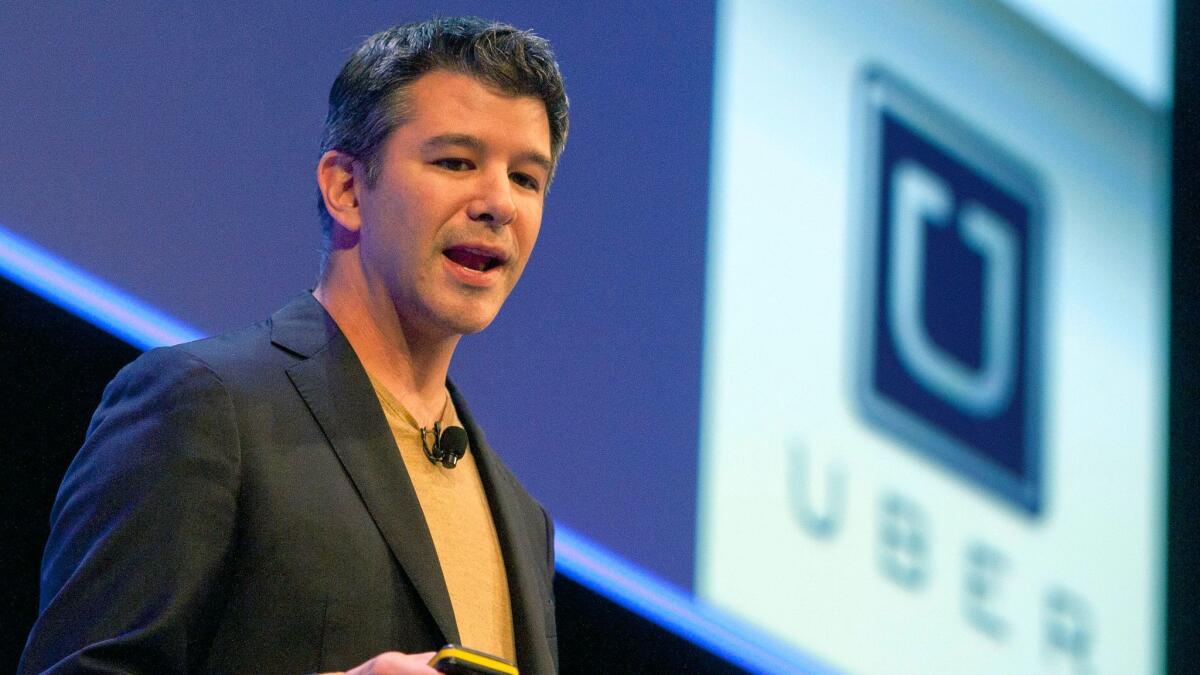 Uber ousted founder Travis Kalanick as chief executive in a rocky year for the ride-hailing company.