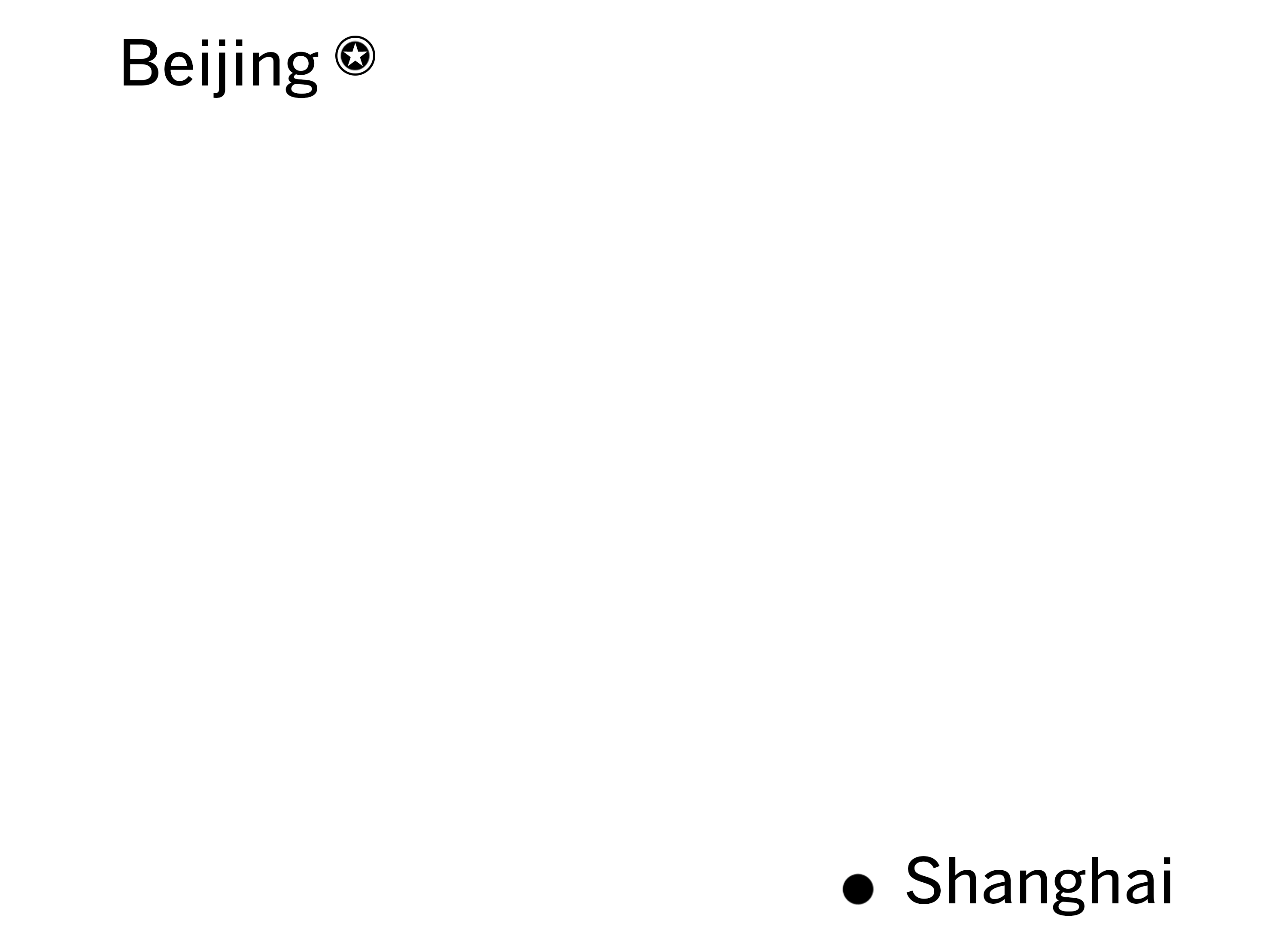 Animated illustration from Shanghai to Beijing