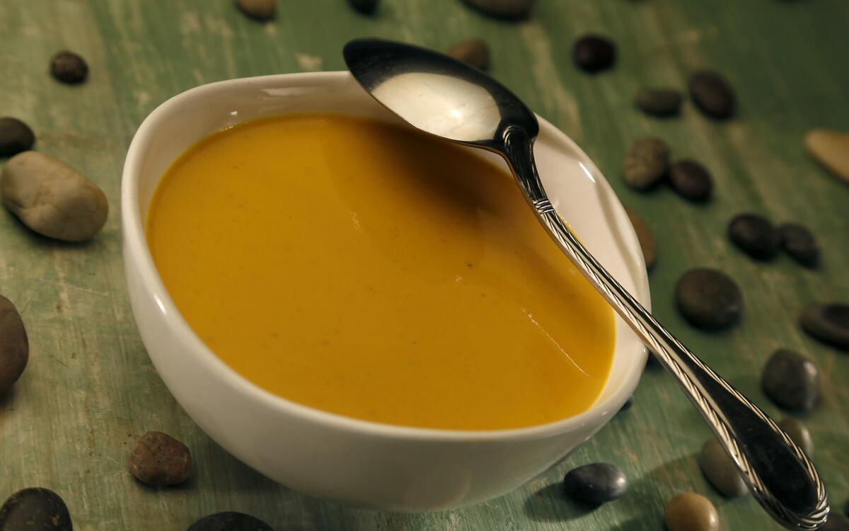 Beverly’s Szechwan carrot soup