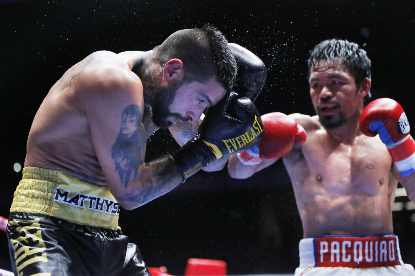 Lucas Matthysse, Manny Pacquiao