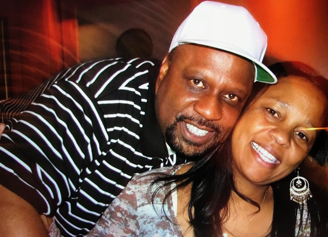 A family photo of Terry Carter and his wife Lillian Carter. Terry Carter was killed by Marion "Suge" Knight in 2015