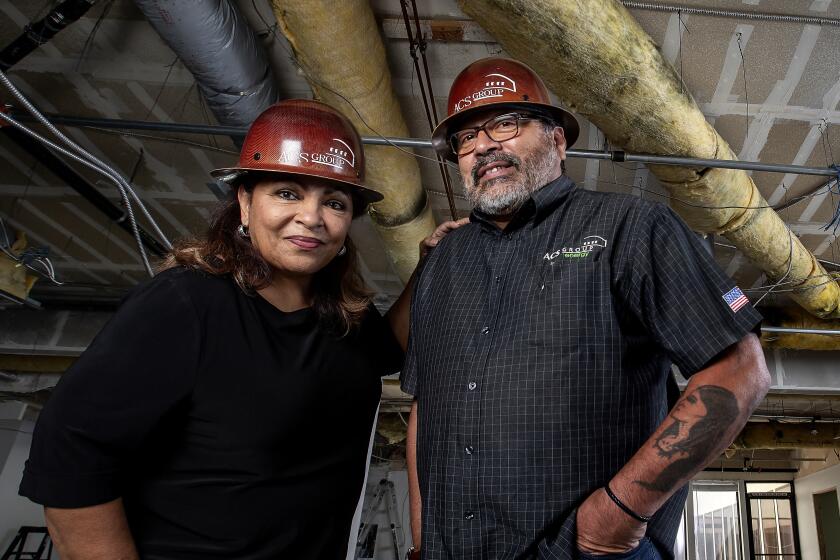 Anna Sauceda and her husband Darrel Sauceda own construction firm ACS Group.