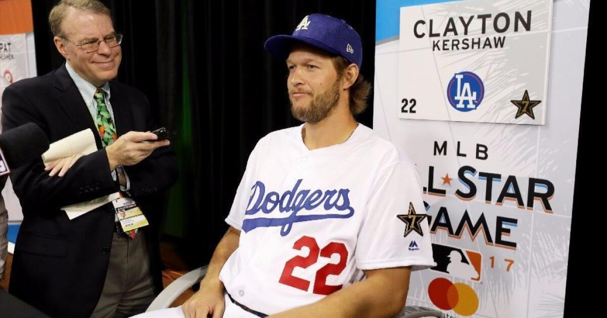 Authentic Clayton Kershaw 2017 All Star Jersey LA Dodgers Miami