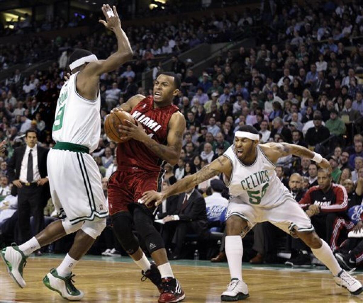 Rondo leads Celts to 107-102 win over Heat - The San Diego Union-Tribune