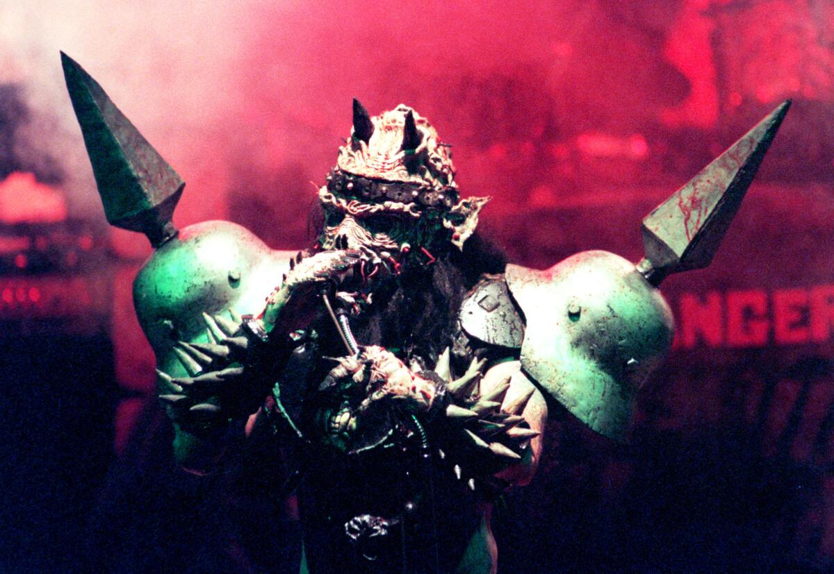 GWAR lead singer Dave Brockie (a.k.a. Oderus Urungus) was found dead at age 50 on Sunday, March 23, in his home in Richmond, Va. A police spokeswoman said foul play is not suspected.
