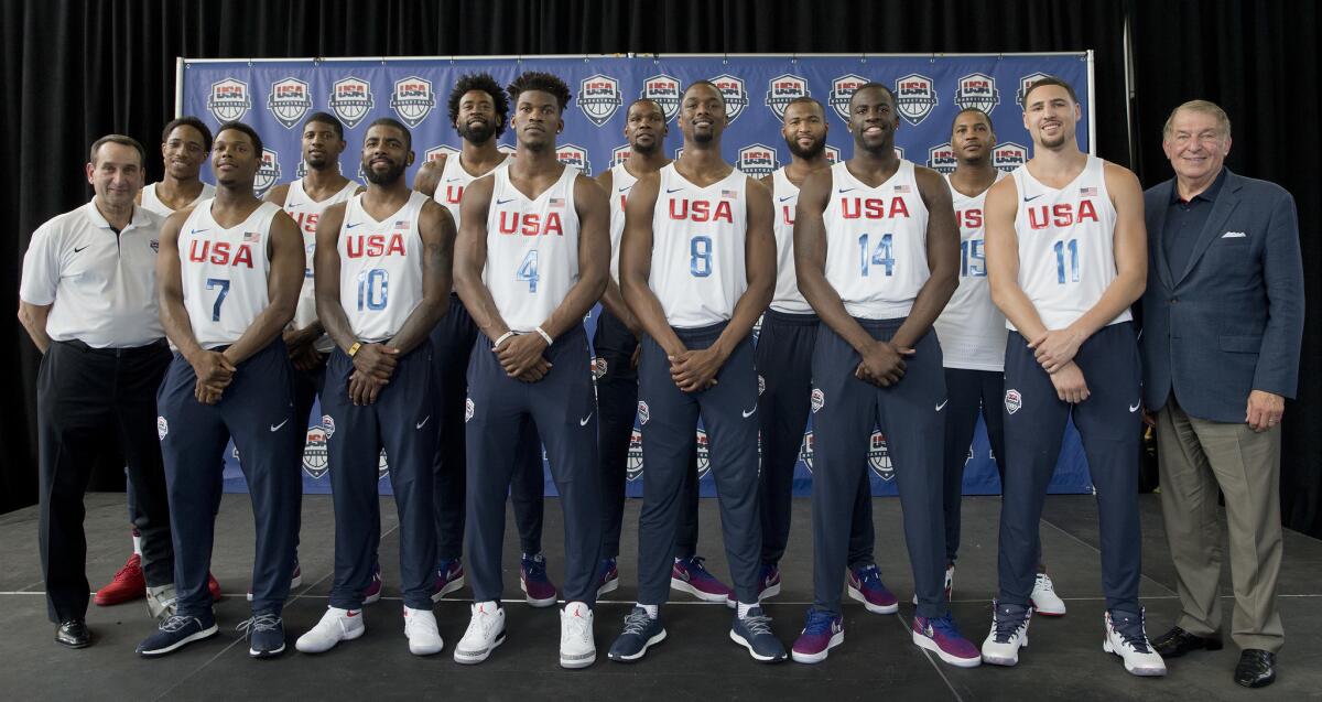The U.S. men's basketball team takes the court today in Rio.