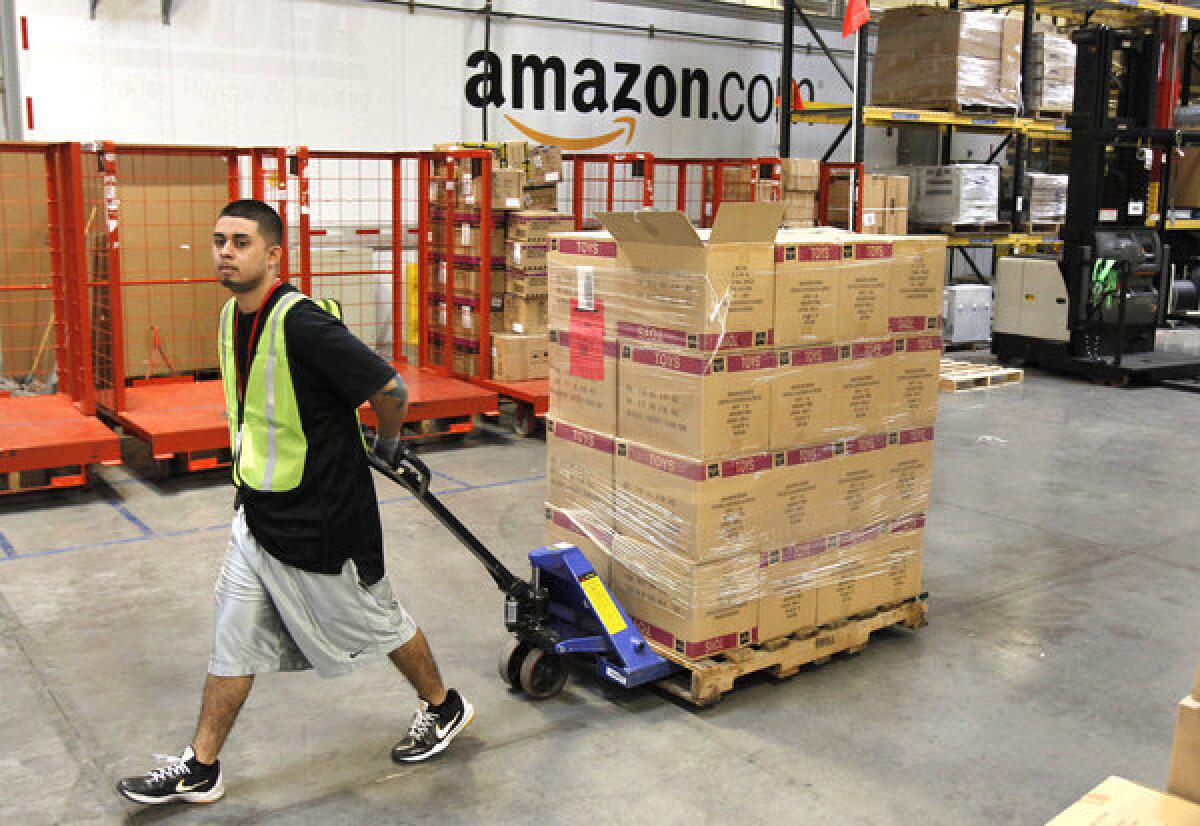 Amazon.com said it will hire more than 50,000 seasonal workers for the holidays.
