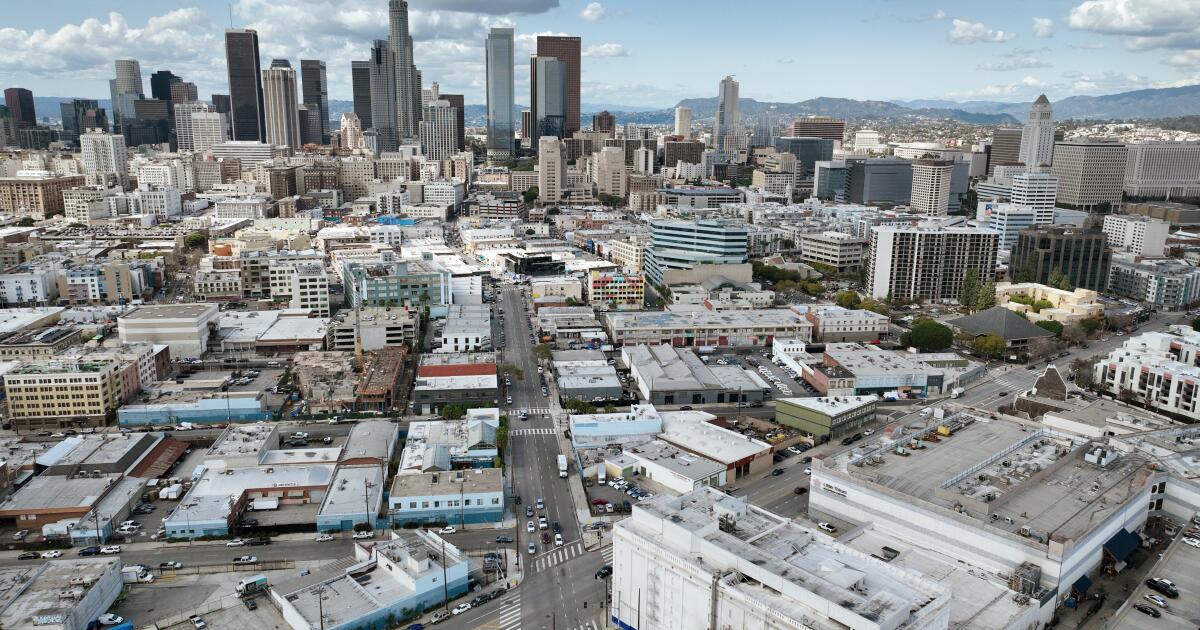 Megadevelopments like Fourth & Central are L.A.’s future, some say