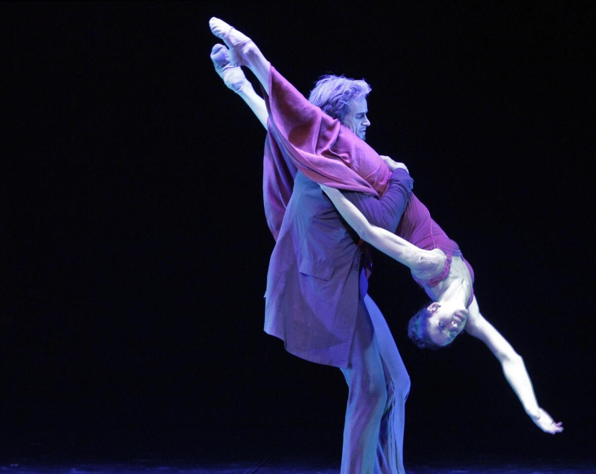 Lyubov Andreyeva, right, as Camille and Oleg Gabyshev as Rodin in Eifman Ballet's performance of "Rodin."