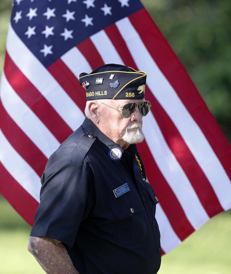 Photo Gallery: Memorial Day ceremony at Two Strike Park recognizing found airman James Bauder
