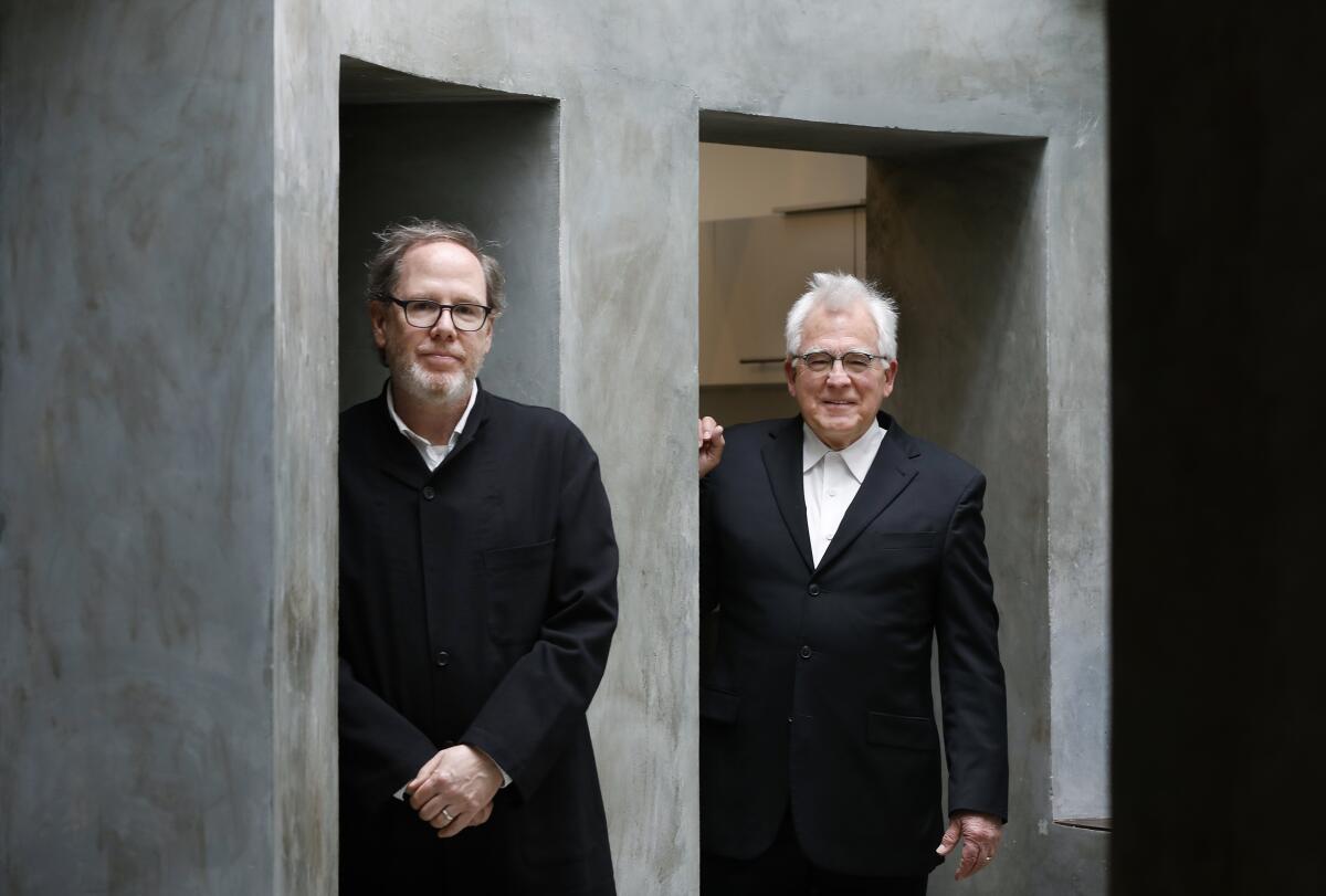 Producers Albert Berger, left, and Ron Yerxa 