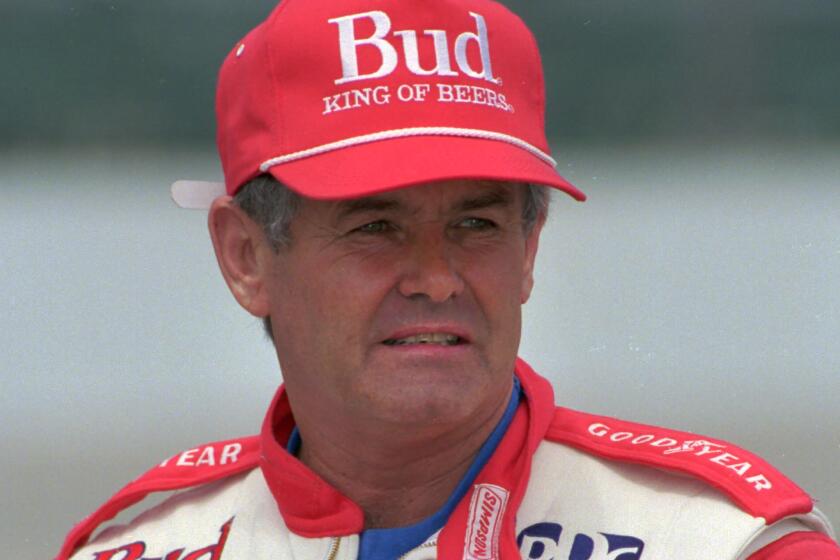 FILE - Formula 1 race car driver Al Unser is seen in 1993. Unser, one of only four drivers to win the Indianapolis 500 a record four times, died Thursday, Dec. 9, 2021, following years of health issues. He was 82. (AP Photo, File)