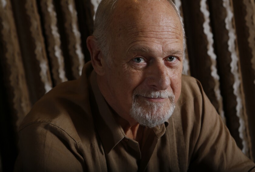 In the new movie "The Best of Me" Gerald McRaney plays a widower who helps a teenage boy.
