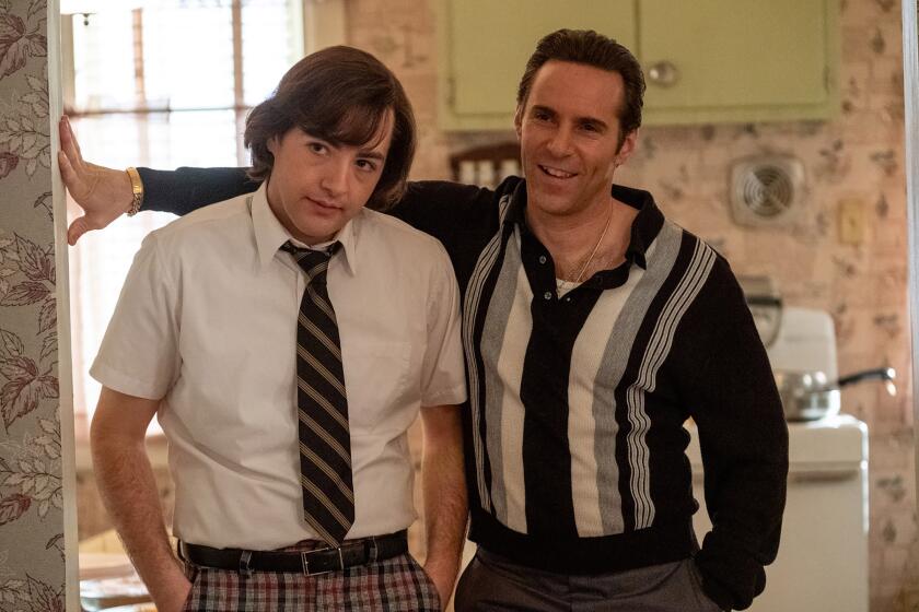 (L-r) MICHAEL GANDOLFINI as Teenage Tony Soprano and ALESSANDRO NIVOLA as Dickie Moltisanti in New Line Cinema and Home Box Office's mob drama "THE MANY SAINTS OF NEWARK," a Warner Bros. Pictures release. Photo by Barry Wetcher