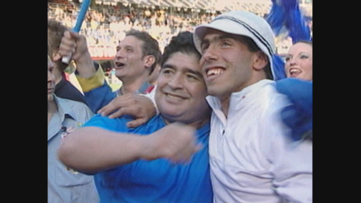 Maradona y Tevez