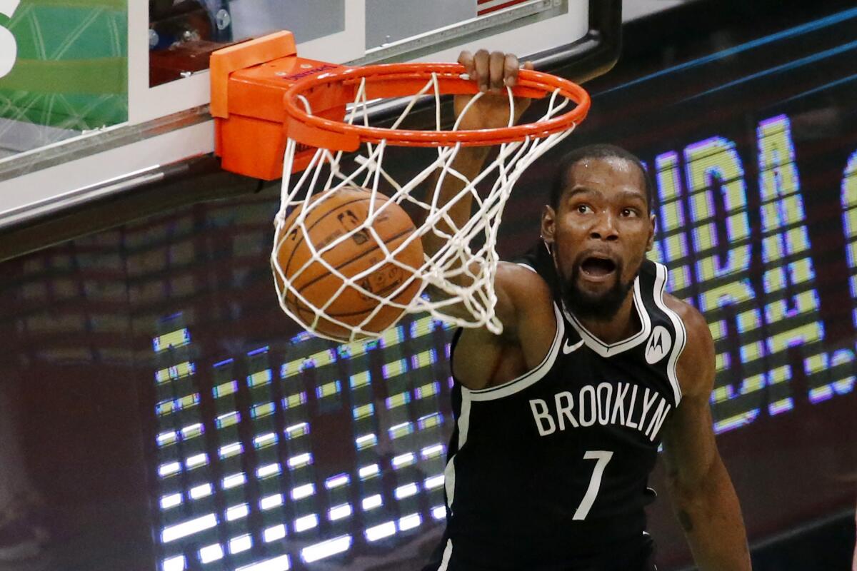 Kevin Durant will be 'ready for anything' in Nets' preseason debut