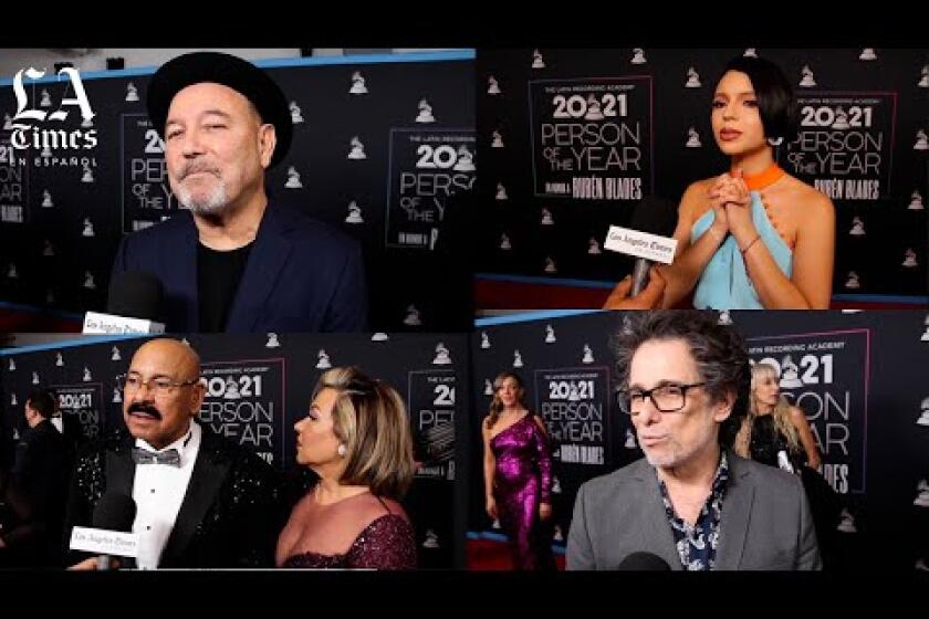 Homenaje a Rubén Blades la Persona del A?o del Latín Grammy