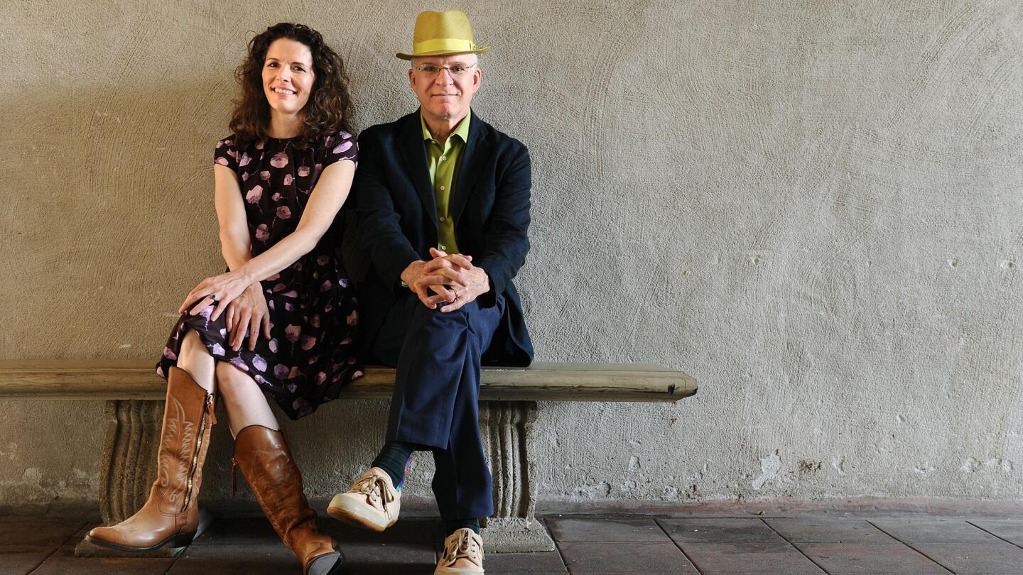 Celebrity portraits by The Times | Edie Brickell and Steve Martin