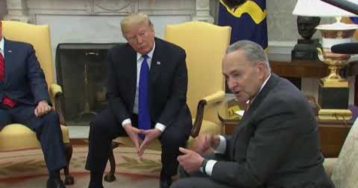 Trump says he would be 'proud' to shut down the government over border ...
